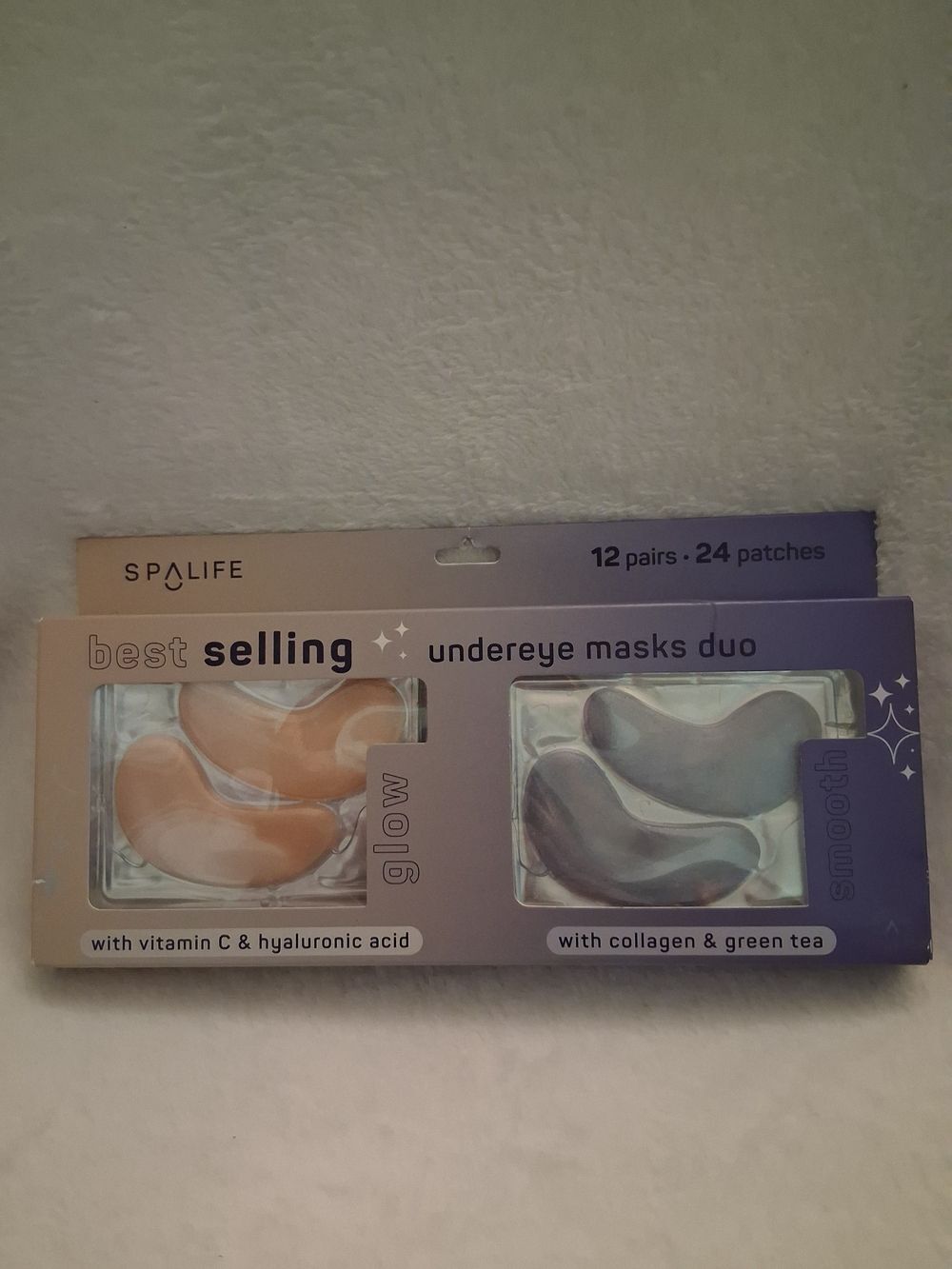 SPA Life Undereye Mask Duo — Vitamin C & Hyaluronic acid/Collagen & Green Tea